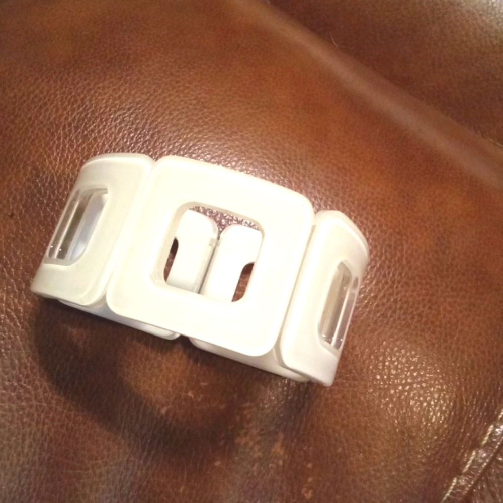 Vintage acrylic cuff bracelet